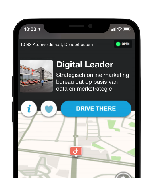 Branded pin ad waze Branded pin ad waze