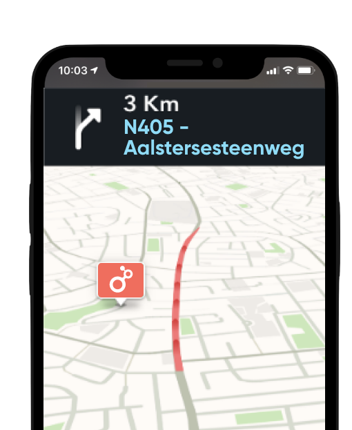 Nearby arrow ad Waze Nearby arrow ad Waze