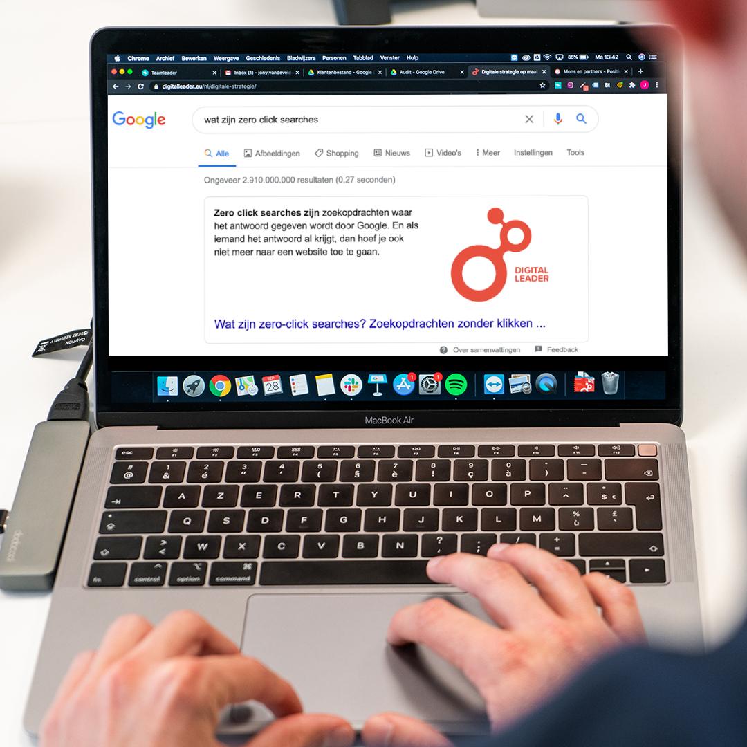 Zero click searches
